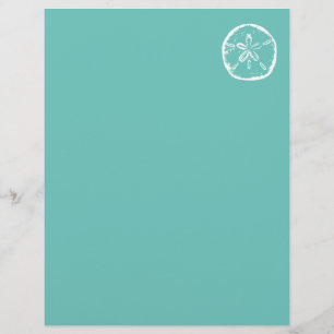 Lámina Papel letterhead para boda en la playa con dólar d
