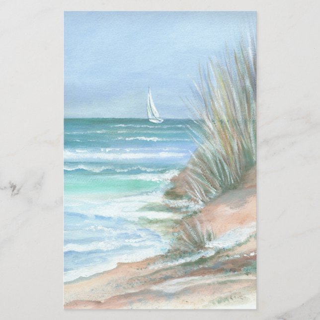 Lámina Papel marino acuático (Anverso)