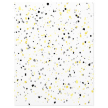 Papel moderno y gris gris Terrazzo