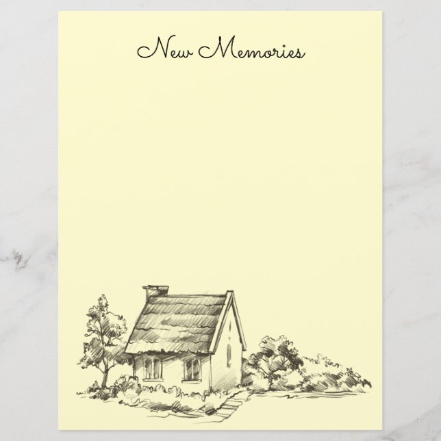 Lámina Papel o papelería para cuadrilla de algodón esboza (Anverso)