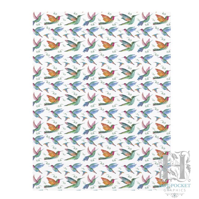 Lámina Papel para Álbum de Colibríes (Subido por el creador)