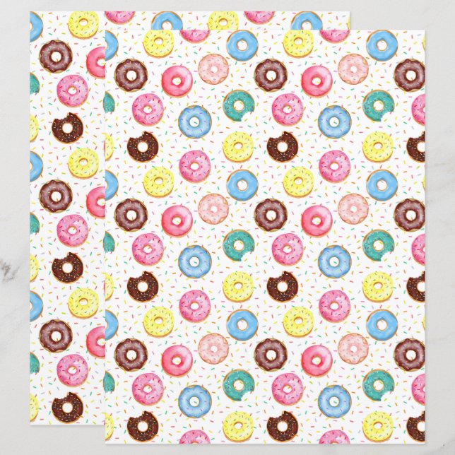Lámina Papel para Álbum de Donas (Anverso / Reverso)