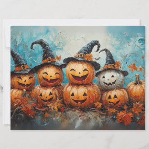 Lámina Papel para Álbum de Recortes Familia de Calabaza C