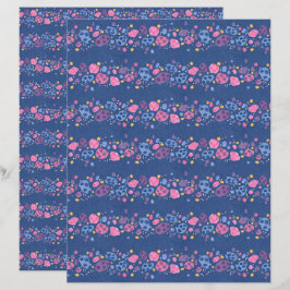 Lámina Papel para Scrapbook Azul Claro del Cinturón de As
