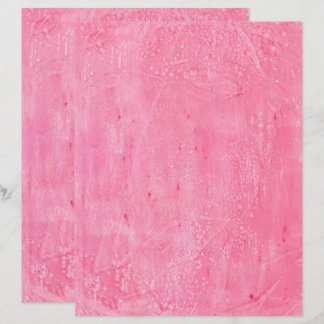 Lámina Papel para Scrapbook de Fondo Rosa Escarchado