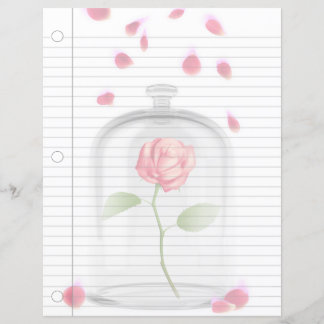 Lámina Papel portátil Fantasy Art Rosa de cuento de hadas
