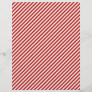 Lámina Papel rayado rojo de cuadernillo