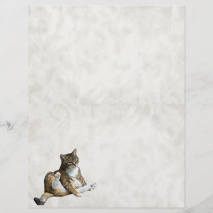 Lámina Papel satírico de Annie The Cat