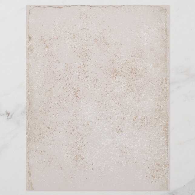 Lámina Papel vintage de libro de carátulas (Anverso)