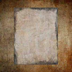 Lámina Papel vintage de Steampunk Scrapbook