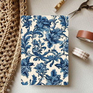 Lámina Papel vintage victoriano Floral en álbumes