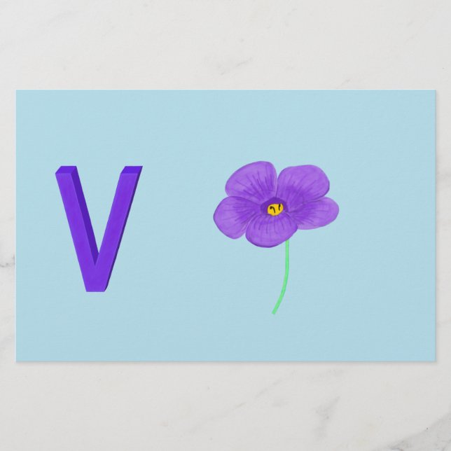 Lámina Papel Violeta (Anverso)