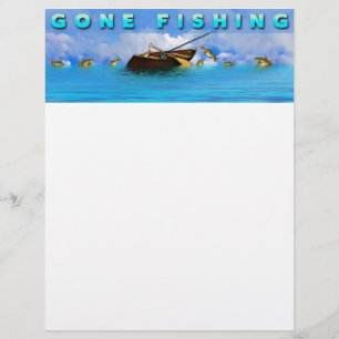 Lámina Papel/volante para la pesca en marcha