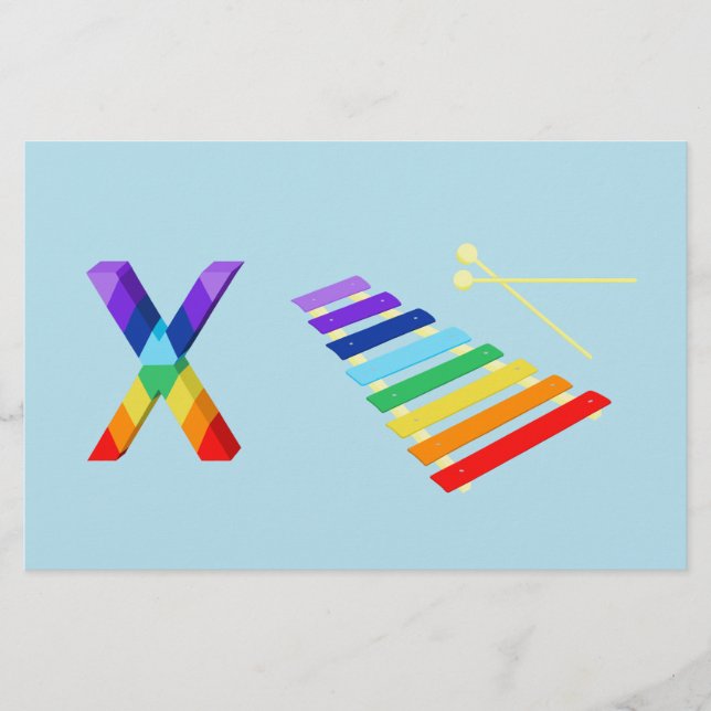 Lámina Papel Xilófono (Anverso)