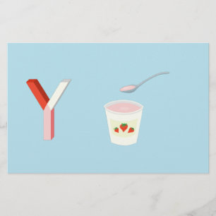 Lámina Papel yogurt