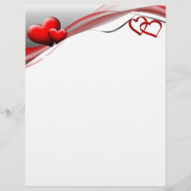 Lámina Papelería Corazones Unidos (Anverso)