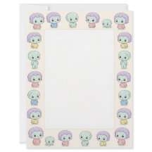 Papelería de pacientes zombies Kawaii