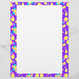 Lámina Papelería/membrete con borde divertido