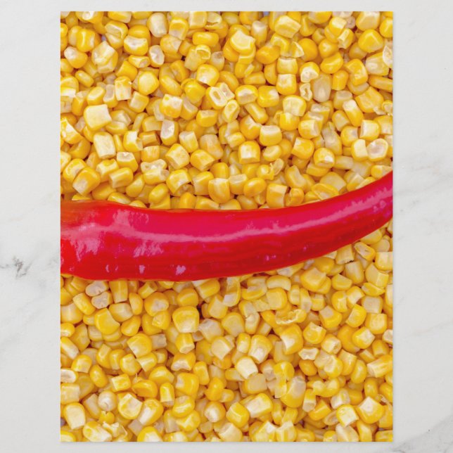 Lámina Paprika sobre el maíz (Anverso)