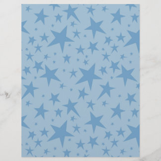 Lámina Para Baby Boy Papel Crapbook Grandes estrellas