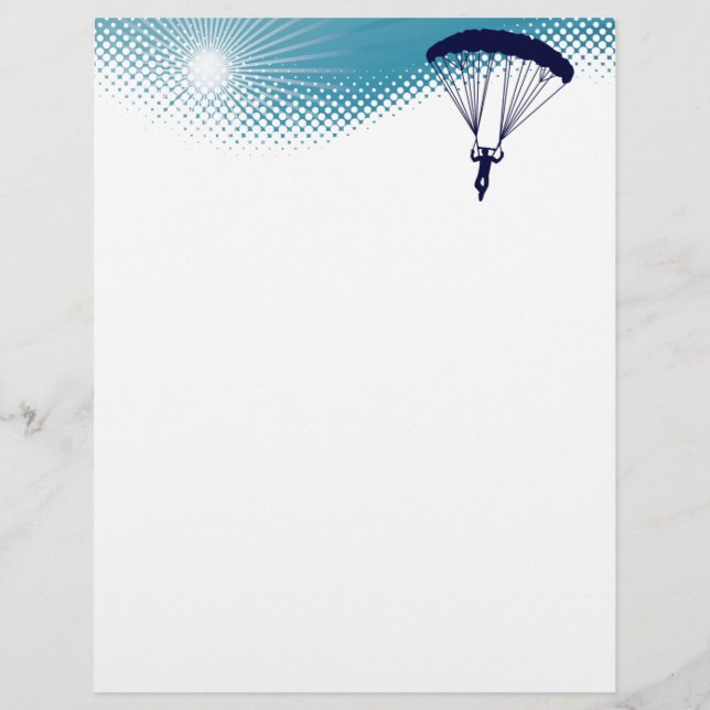 Lámina paracaidismo de altura (Anverso)