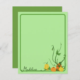 Lámina Parche de calabaza