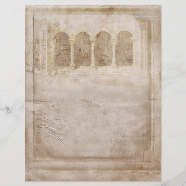 Lámina Parche de estilo antiguo medieval (Anverso)