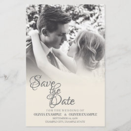 Lámina Pareja de bodas de besos en monocromo