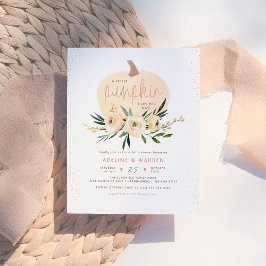 Lámina Parejas de calabaza rosa Presupuesto de oro rosado