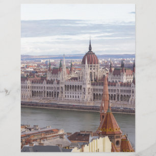 Lámina Parlamento húngaro Budapest por día
