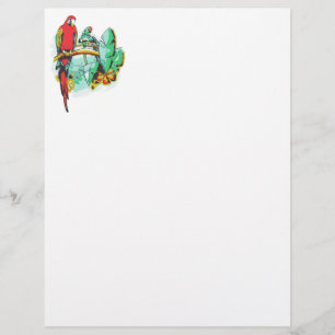 Lámina Parrot Trio