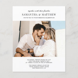 Lámina Participación en el presupuesto Foto Boda Minimali