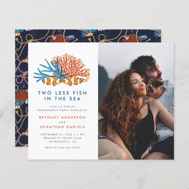 Lámina Partido de compromiso de foto de peces menos presu (Anverso / Reverso)