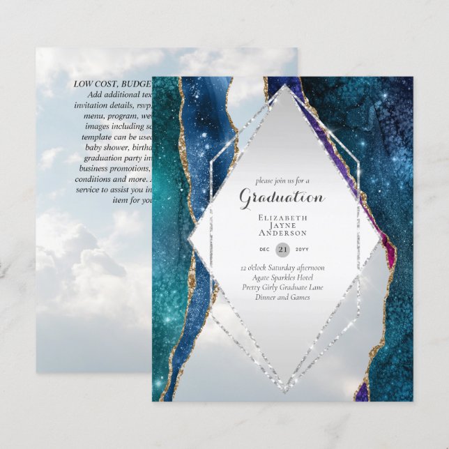 Lámina Partido de GRADUACIÓN de Agentes Presupuestarios I (Anverso / Reverso)