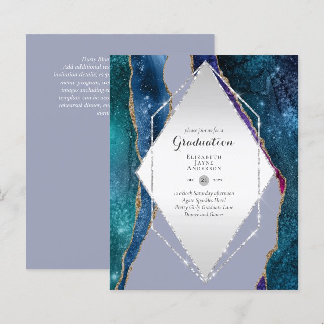 Lámina Partido de GRADUACIÓN de Agentes Presupuestarios I (Anverso / Reverso)