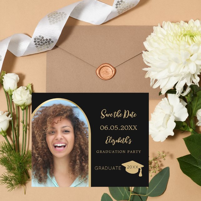 Lámina Partido de graduación de fotos negras Guardar la t (Subido por el creador)