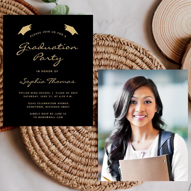 Lámina Partido de Graduación del Oro Negro Moderno del Pr (Subido por el creador)