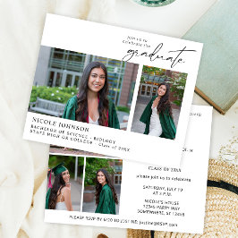Lámina Partido de Graduación Multifoto de Moda Presupuest