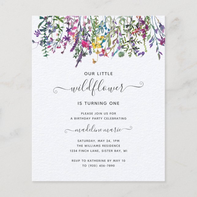 Lámina Partido del Aniversario de la Pequeña Flor Silvest (Anverso)