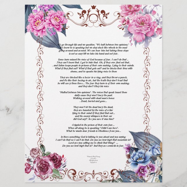 Lámina Pasamos por el papel de vida (Anverso)