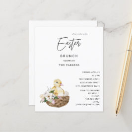 Lámina Pascua Floral de Huevos de Pascua