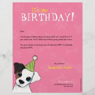 Lámina Pasta y huesos de perro fiesta | Invitación a la f