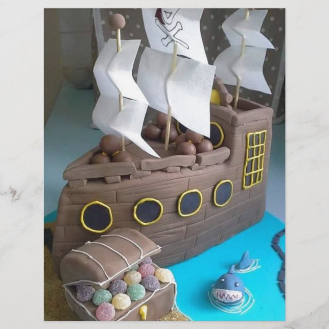 Lámina Pastel de barco 1 (Anverso)