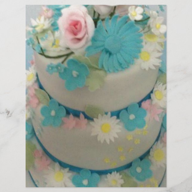 Lámina Pastel de cumpleaños 1 (Anverso)