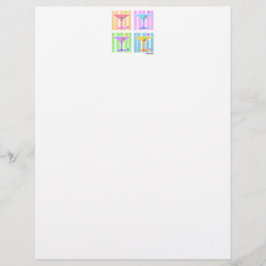 LÁMINA PASTEL POP ART MARTINIS