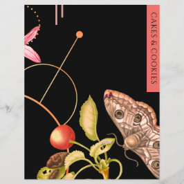 Lámina Pasteles y cookies | Inserción de receta | Maripos