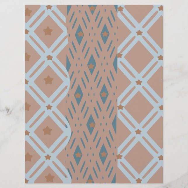 Lámina Patrón abstracto especial (Anverso)