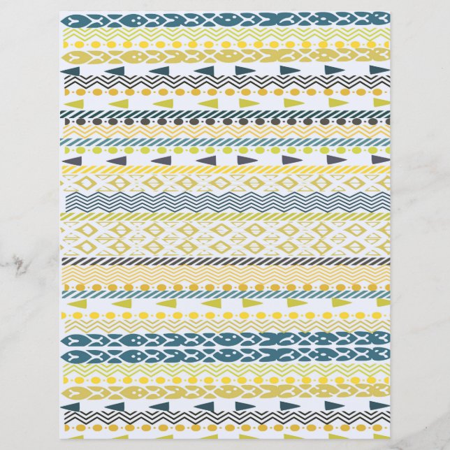 Lámina Patrón africano (Anverso)