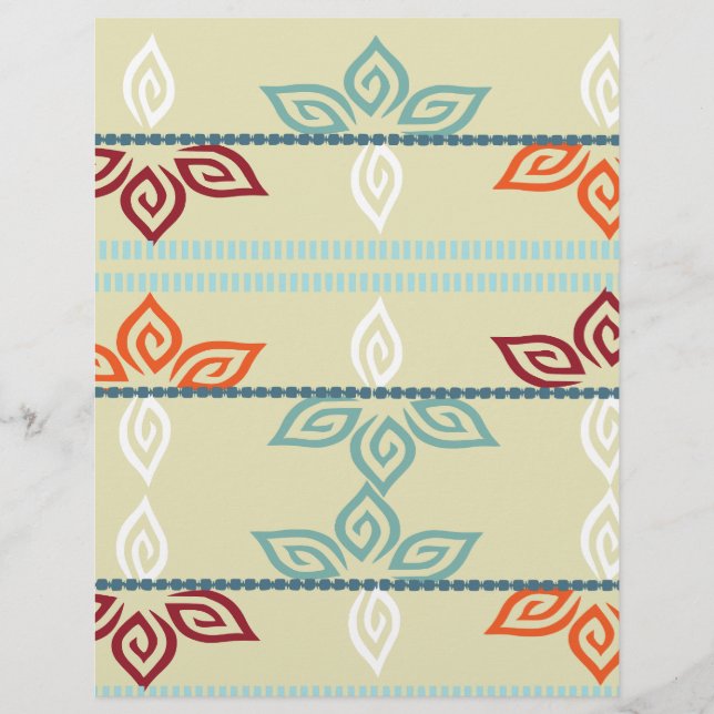 Lámina Patrón de 5 colores: (Anverso)