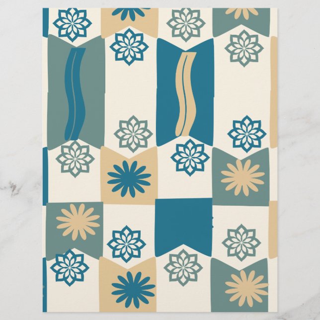 Lámina patrón de bonito (Anverso)